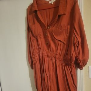 Rust colored dres